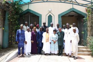 Read more about the article Reception of the Research Fellow by the IBB University Vice Chancellor, Management and Project Leader in Nigeria