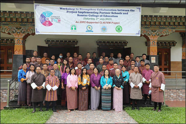 Bhutan CL4STEM team